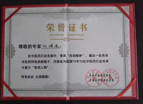 国医名师——刘洪凤