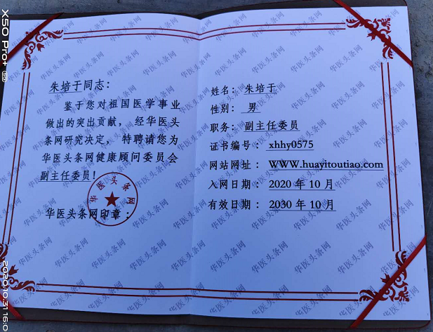 中医国粹人物——著名特色诊疗专家 朱培于