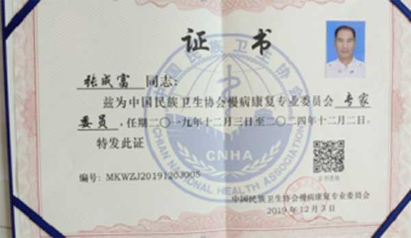 大医精诚 悬壶济世 武汉仁乐中医研究所所长张成富